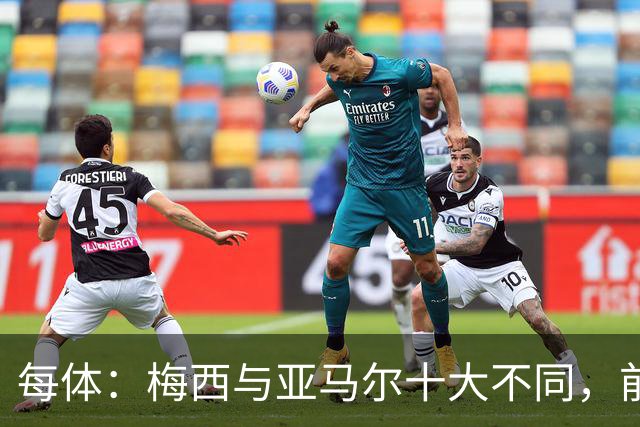 每体：梅西与亚马尔十大不同，前者起步更晚